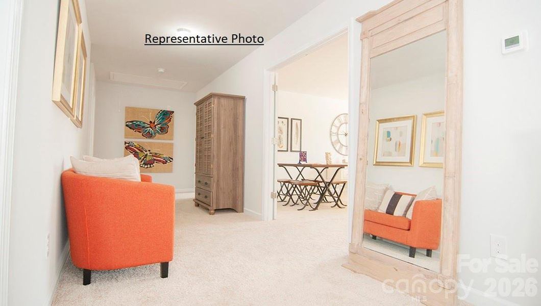 Furnished interior view inside a new home in Wallace Springs, Statesville (Image 30).