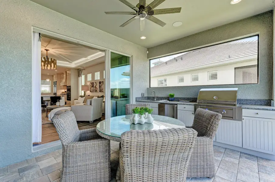 Representative furnished interior of a home built from the Paradise Villa by Medallion Home in The Laurels, Parrish (Image 3). Representative furnished interior of a home built from the Paradise Villa by Medallion Home in The Laurels, Parrish (Image 3).