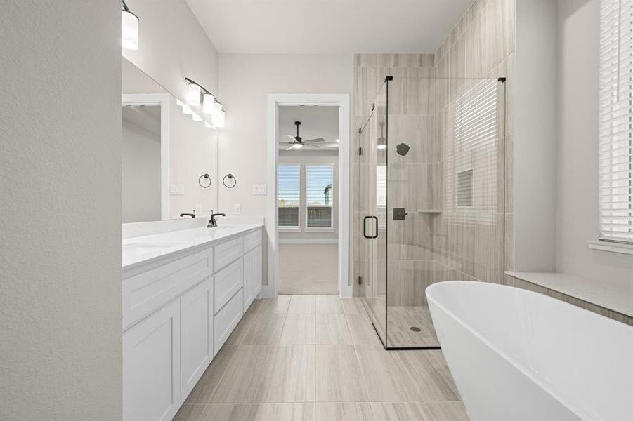 Furnished interior view inside a new home in Birdsong - Harwood, Mansfield (Image 7).