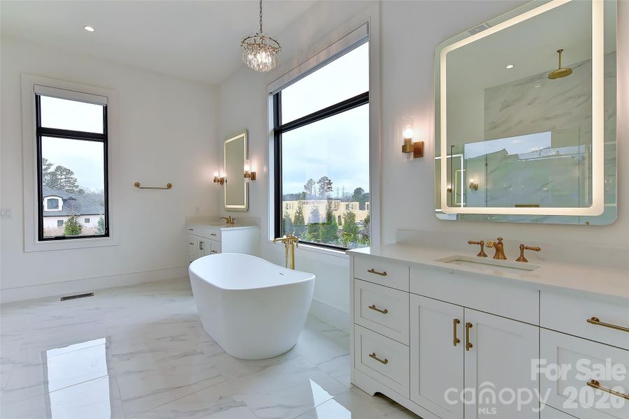 Furnished interior view inside a new home in , Weddington (Image 17). Furnished interior view inside a new home in , Weddington (Image 17).