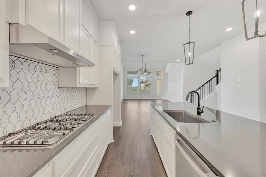 Furnished interior view inside a new home in Treeline, Justin (Image 17).
