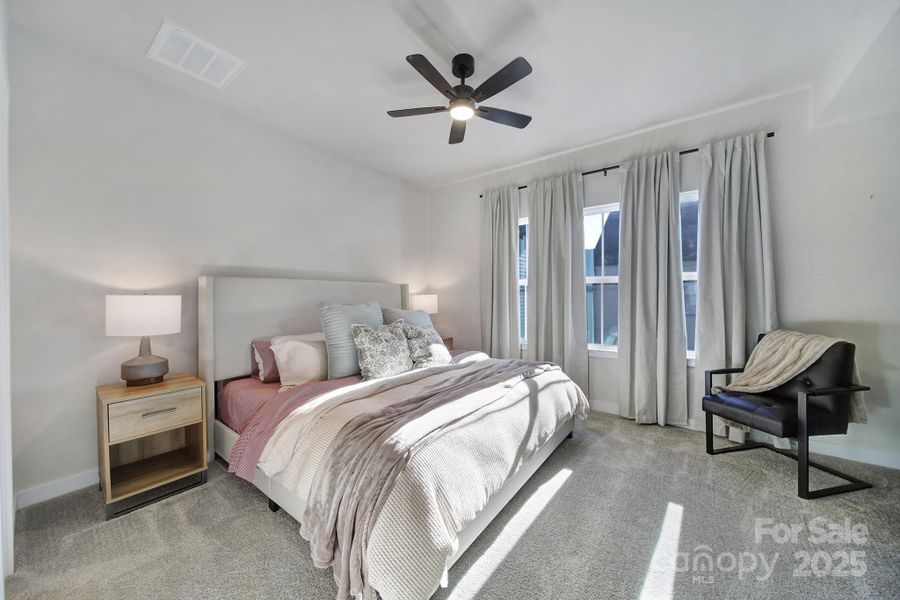 Furnished interior view inside a new home in , Charlotte (Image 10).