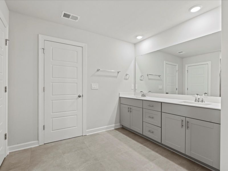 Furnished interior view inside a new home in The Farm at Wells Creek - Signature Collection, Gray Court (Image 10). Furnished interior view inside a new home in The Farm at Wells Creek - Signature Collection, Gray Court (Image 10).
