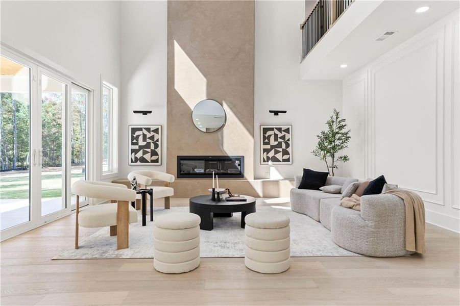 Furnished interior view inside a new home in , Lawrenceville (Image 14).