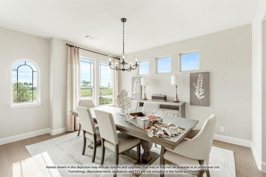 Furnished interior view inside a new home in East Oak Creek, Commerce (Image 9).
