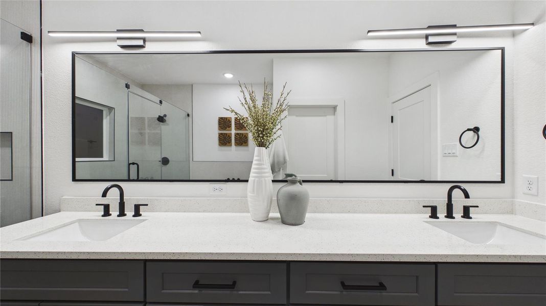 Close-up of interior finishes inside a home in Reynolds Landing, Houston (Image 19). Close-up of interior finishes inside a home in Reynolds Landing, Houston (Image 19).