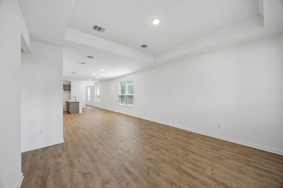 Spacious, unfurnished interior of a new home in Pulte Homes at Two Step Farm, Montgomery (Image 20).