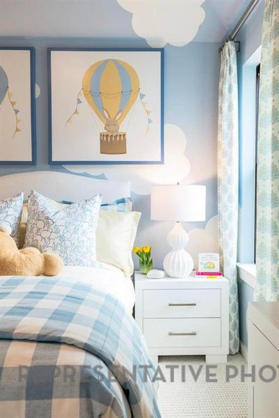 Furnished interior view inside a new home in , Midlothian (Image 23).