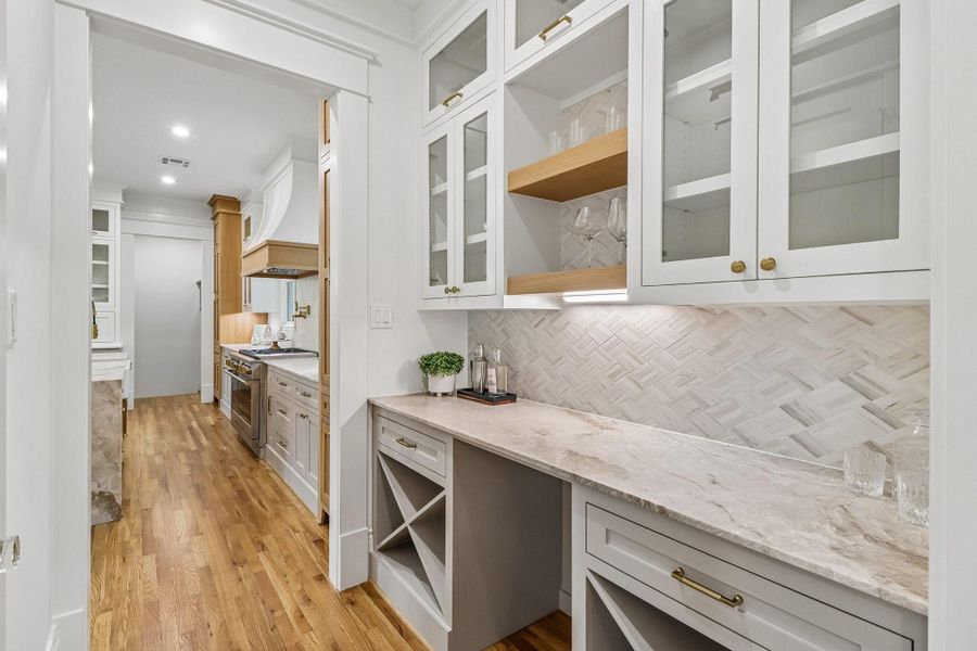Furnished interior view inside a new home in , Houston (Image 17).