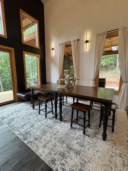 Furnished interior view inside a new home in , Blue Ridge (Image 8). Furnished interior view inside a new home in , Blue Ridge (Image 8).