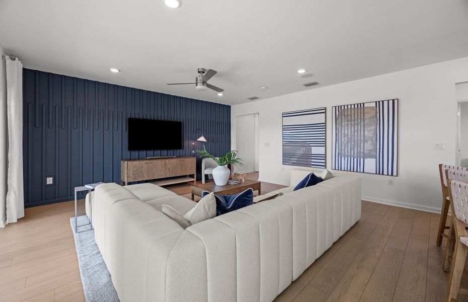 Room to host friends and family