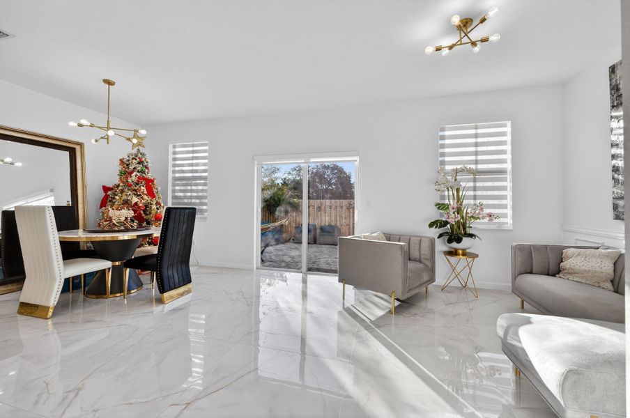 Furnished interior view inside a new home in , Coral Springs (Image 34). Furnished interior view inside a new home in , Coral Springs (Image 34).