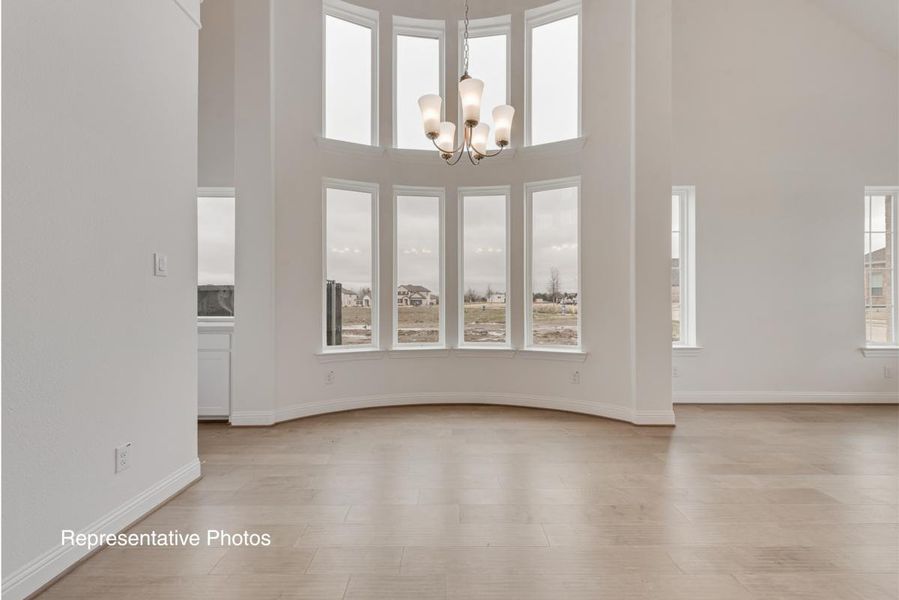 Representative unfurnished interior of a home built from the Royal Alexandria by Grand Homes in Edgewater, Fate (Image 16). Representative unfurnished interior of a home built from the Royal Alexandria by Grand Homes in Edgewater, Fate (Image 16).