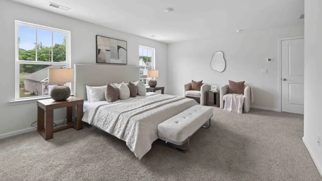 Furnished interior view inside a new home in Silverstein, Salisbury (Image 14).