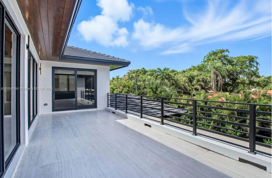 Exterior details and patio area of a home in , Coral Gables (Image 2). Exterior details and patio area of a home in , Coral Gables (Image 2).