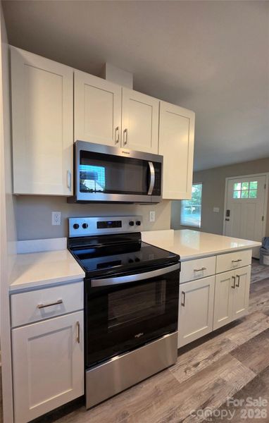 Furnished interior view inside a new home in , Albemarle (Image 18).