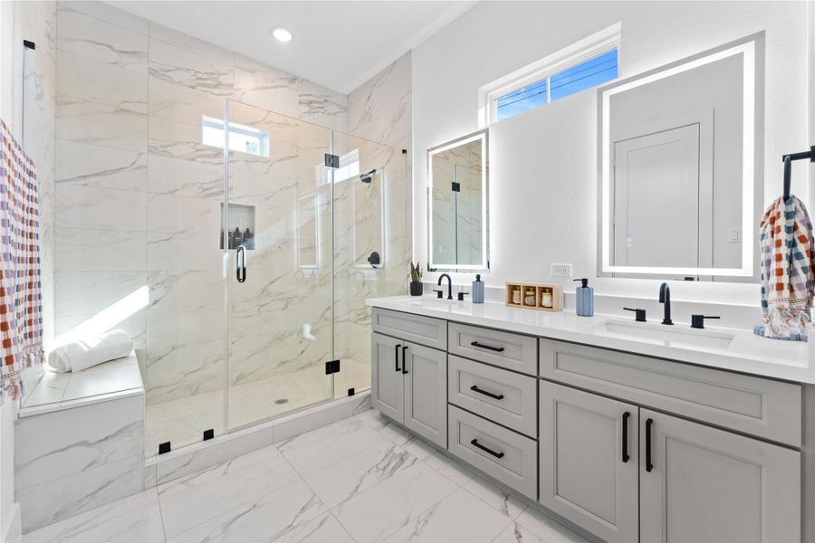 Primary bathroom