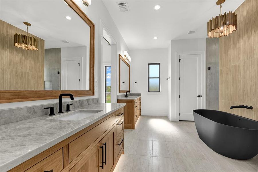 Furnished interior view inside a new home in , Weatherford (Image 6).