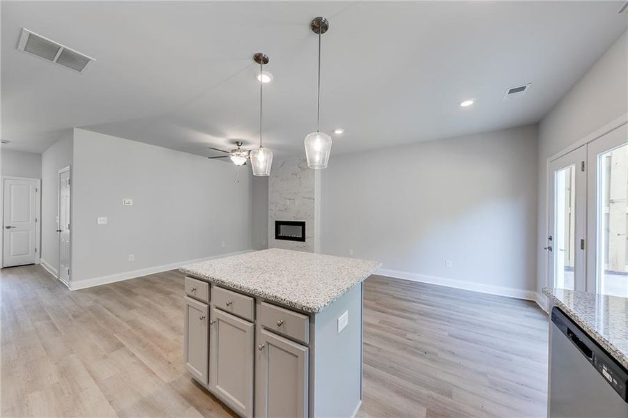 Furnished interior view inside a new home in , Homer (Image 7).