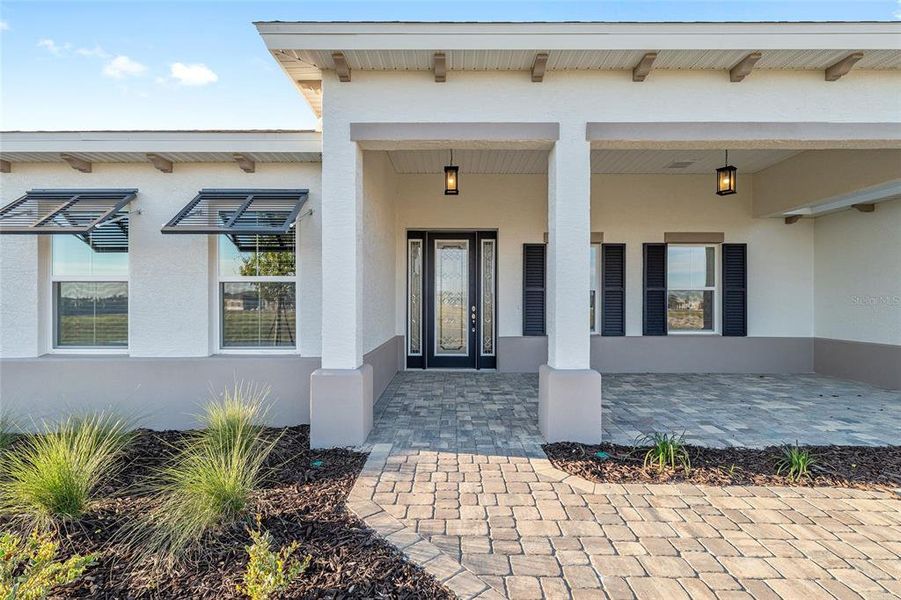 Exterior details and patio area of a home in , Ocala (Image 22).