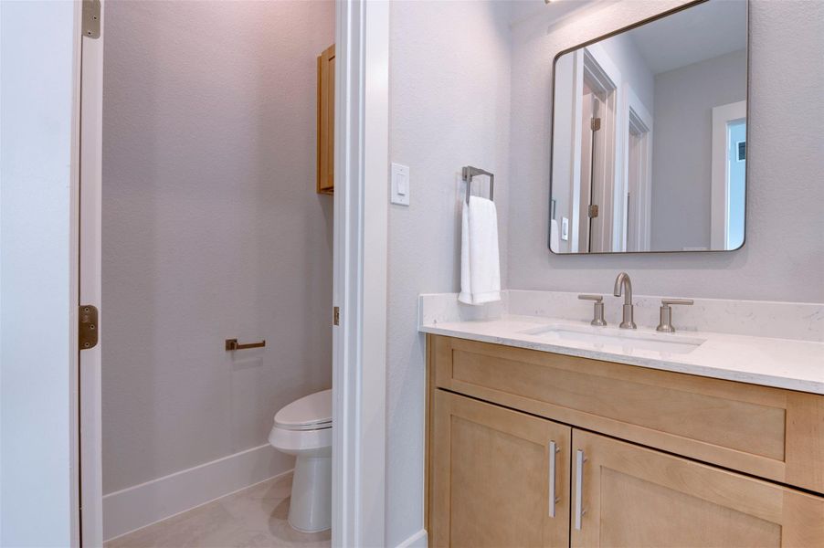 Furnished interior view inside a new home in , Houston (Image 30).