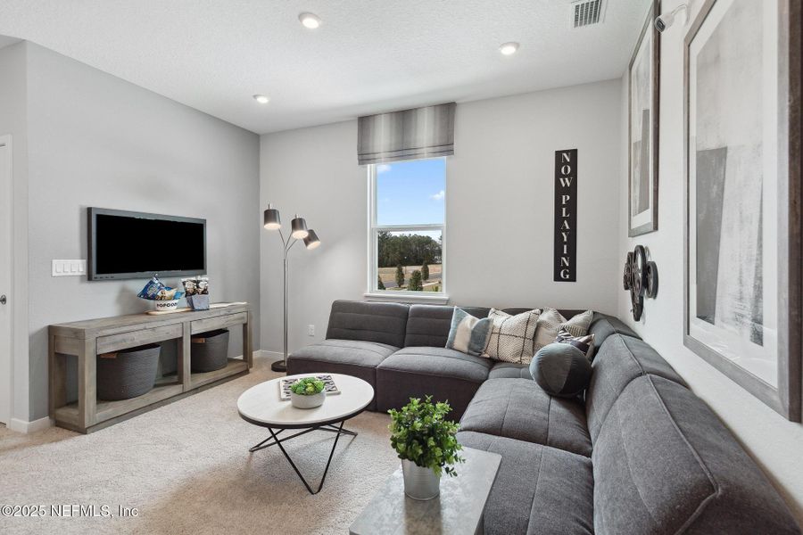 Furnished interior view inside a new home in Magnolia Series at Seminole Palms, Palm Coast (Image 12).