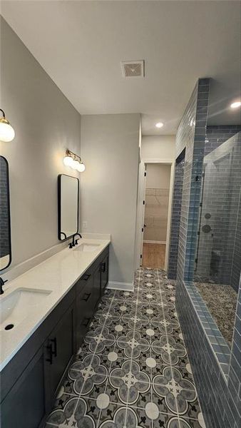 Furnished interior view inside a new home in Millcroft Single Family, Buford (Image 9).