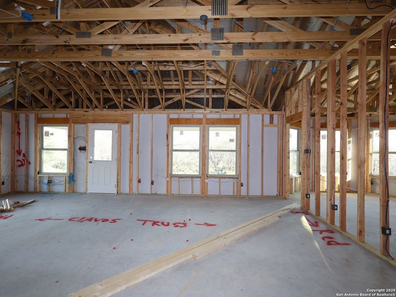 In-progress construction of a new home in Chaparral Ranch, Floresville, TX (Image 20). In-progress construction of a new home in Chaparral Ranch, Floresville, TX (Image 20).