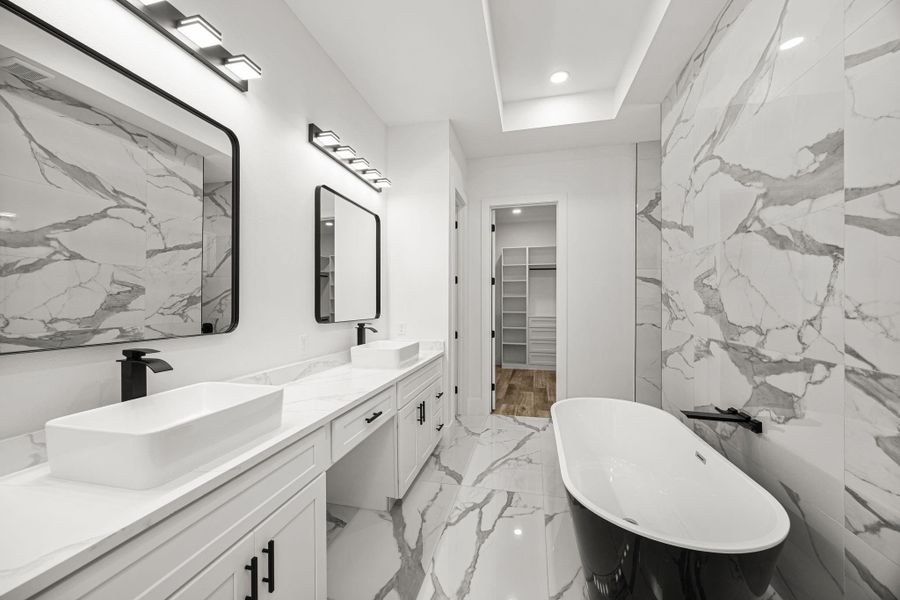 Furnished interior view inside a new home in , Magnolia (Image 6).