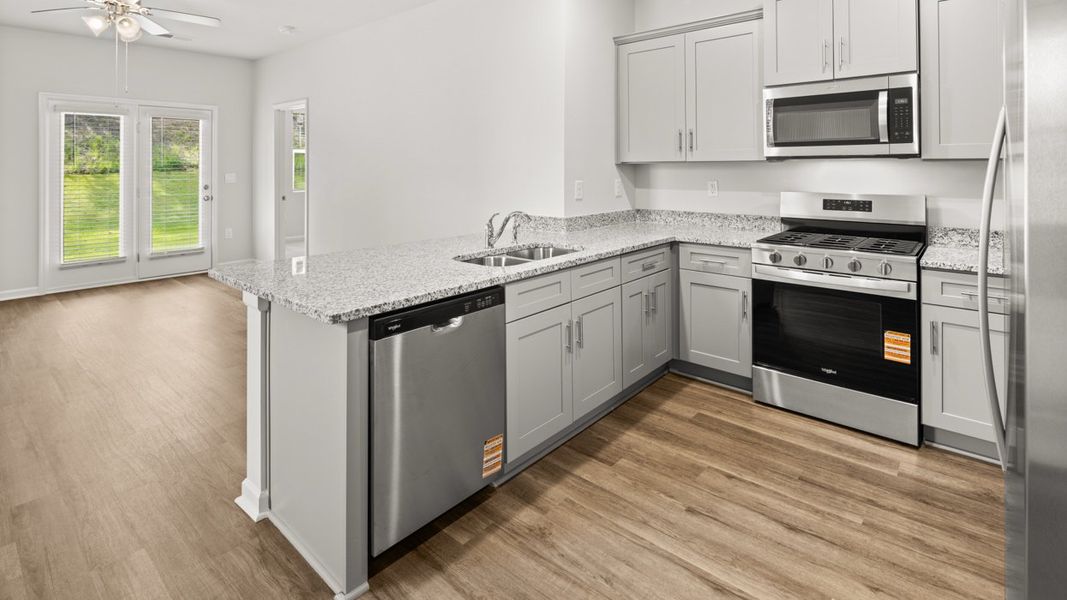 Furnished interior view inside a new home in Captain's Corner, Grovetown (Image 3).