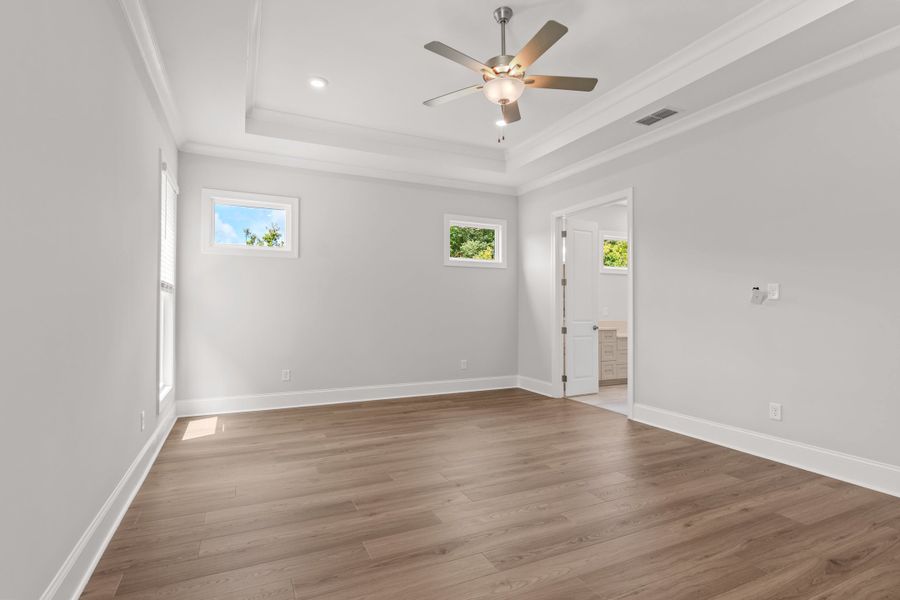 Representative unfurnished interior of a home built from the The Danville by The Providence Group in Bellwyn, Alpharetta (Image 42).