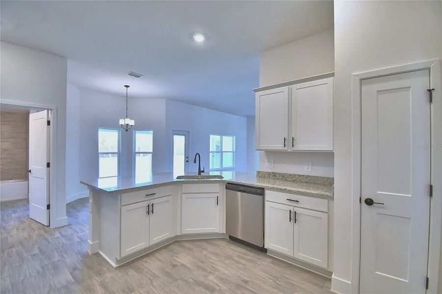 Furnished interior view inside a new home in Lake Juliana Estates, Auburndale (Image 7).