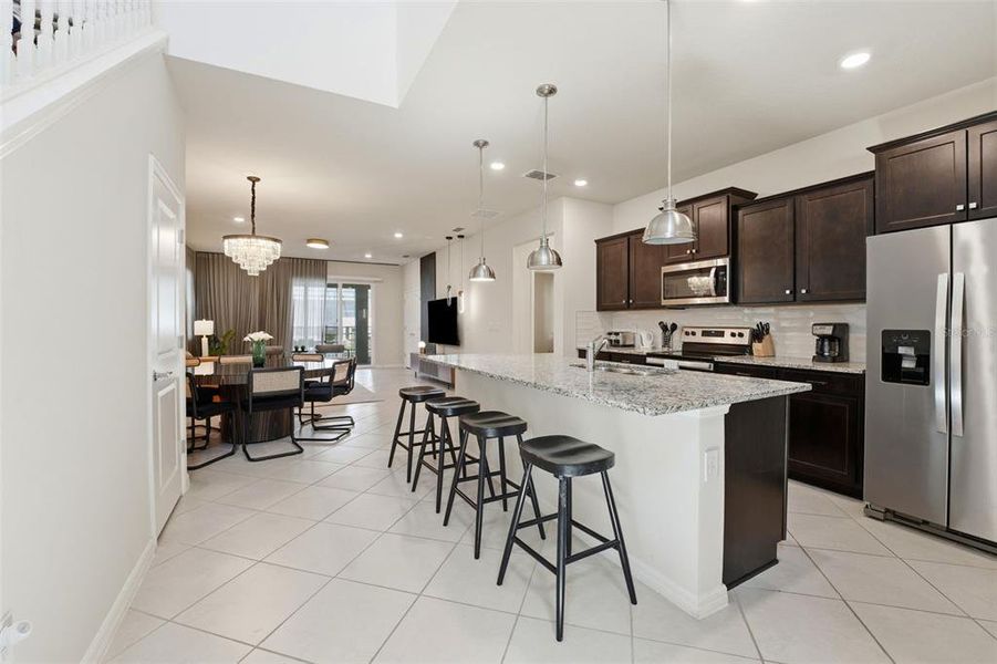 Furnished interior view inside a new home in , Clermont (Image 12).