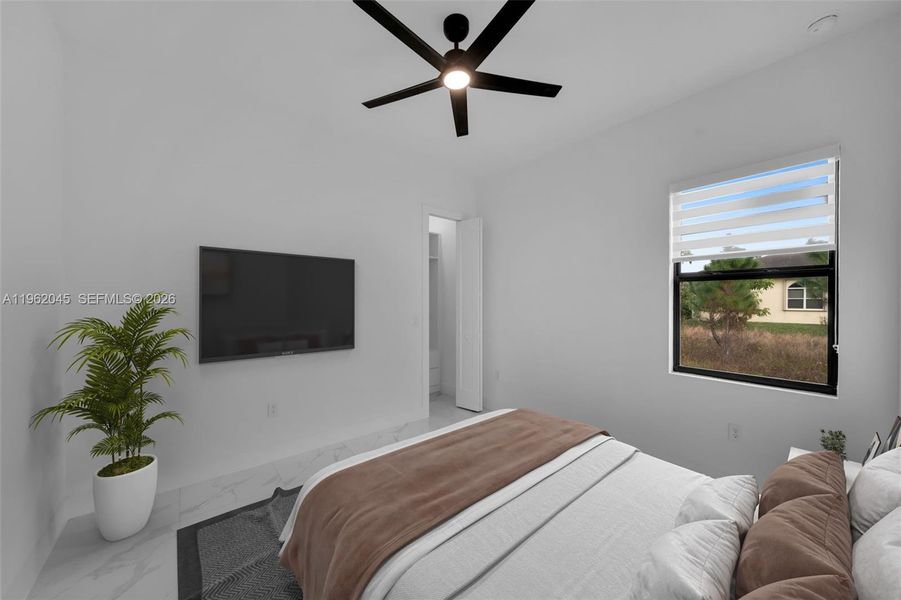 Furnished interior view inside a new home in , Lehigh Acres (Image 9).