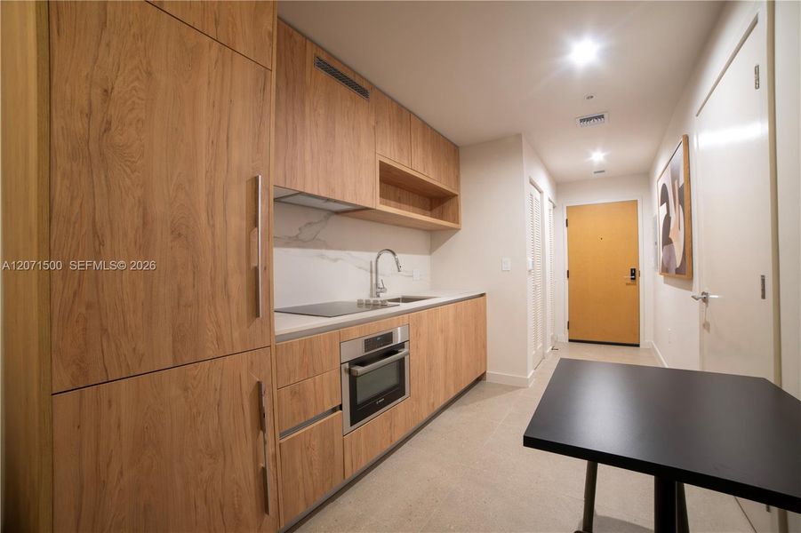 Furnished interior view inside a new home in , Miami (Image 9).