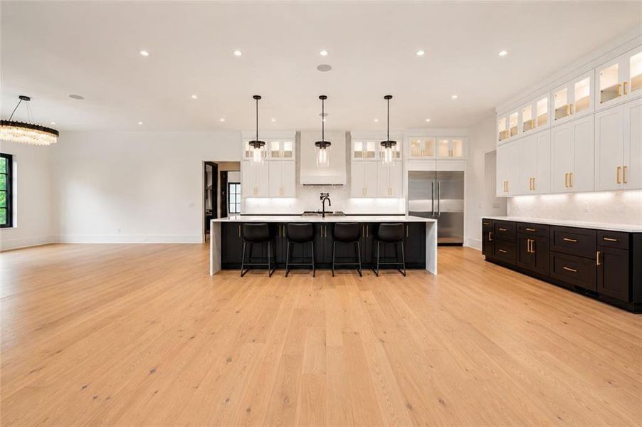 Furnished interior view inside a new home in , Alpharetta (Image 12).