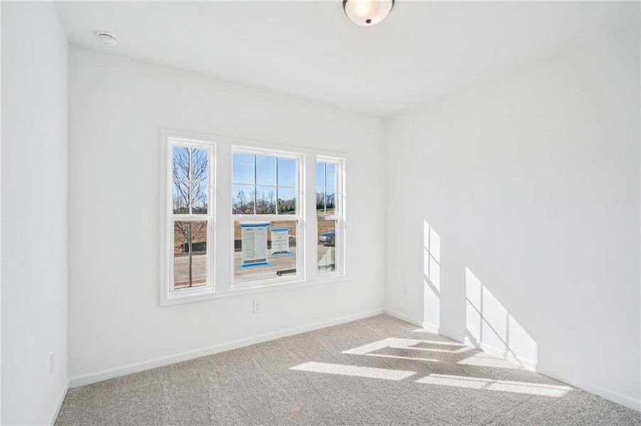 Spacious, unfurnished interior of a new home in Eastlyn Crossing - Single Family, Flowery Branch (Image 20). Spacious, unfurnished interior of a new home in Eastlyn Crossing - Single Family, Flowery Branch (Image 20).