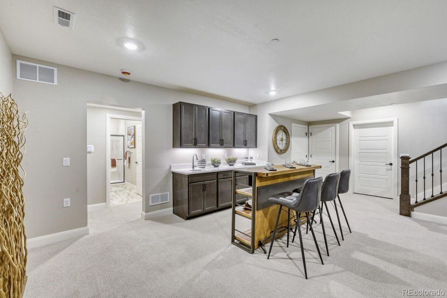 Furnished interior view inside a new home in , Broomfield (Image 33).