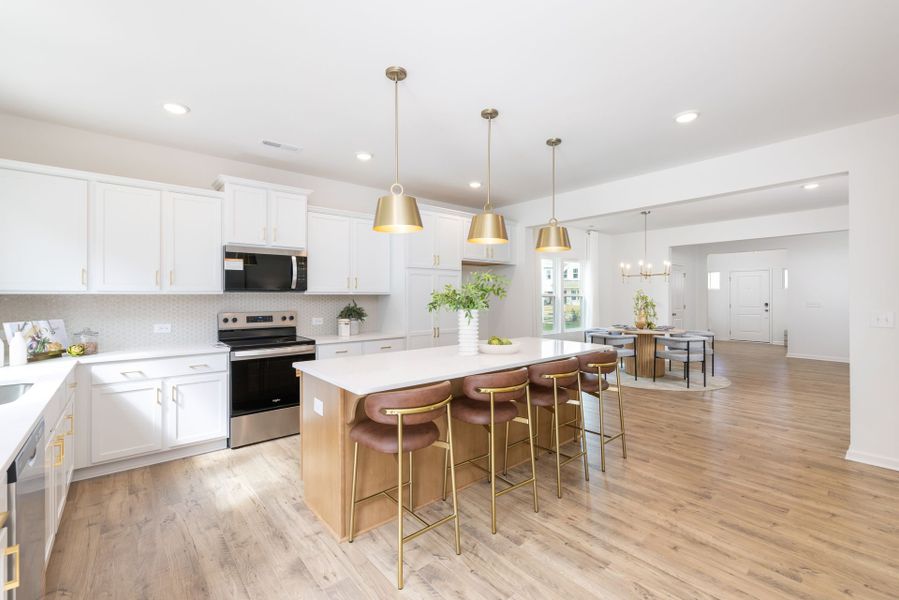 Furnished interior view inside a new home in Nathans Ridge, Lillington (Image 5).