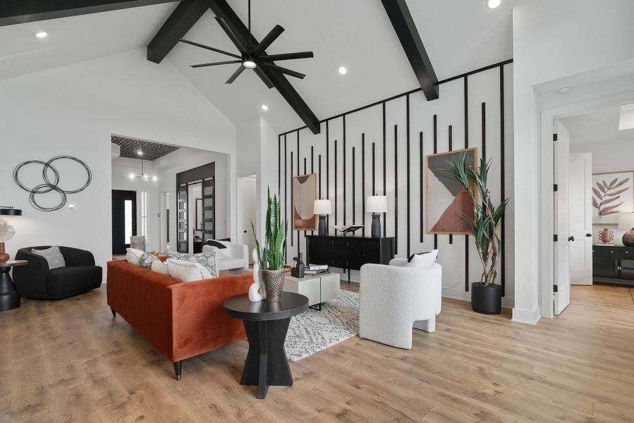 Furnished interior view inside a new home in Nolina, Georgetown (Image 33). Furnished interior view inside a new home in Nolina, Georgetown (Image 33).