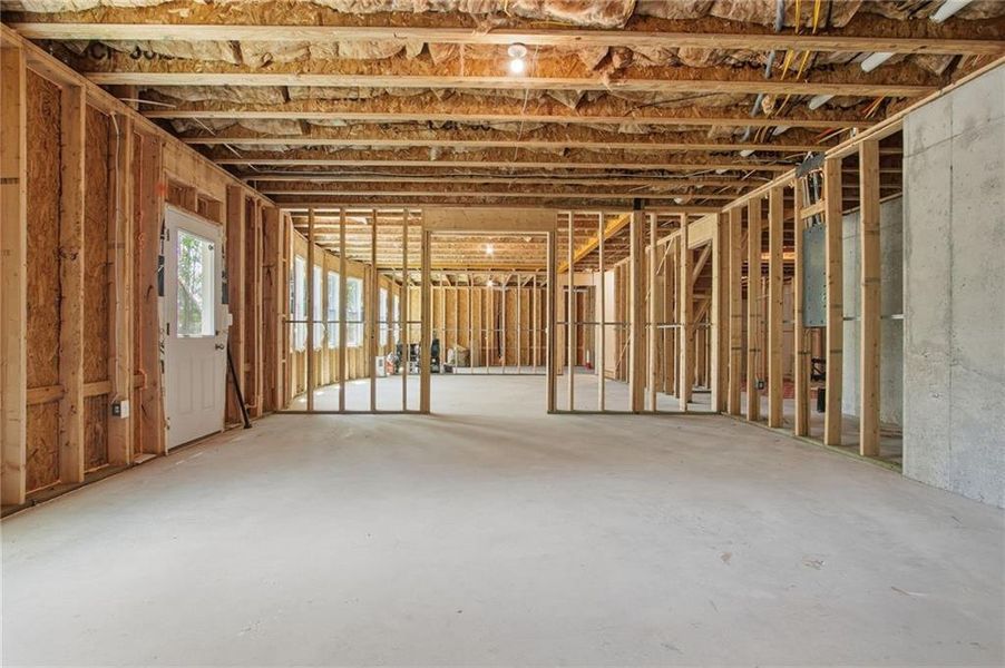 In-progress construction of a new home in , Newnan, GA (Image 68).