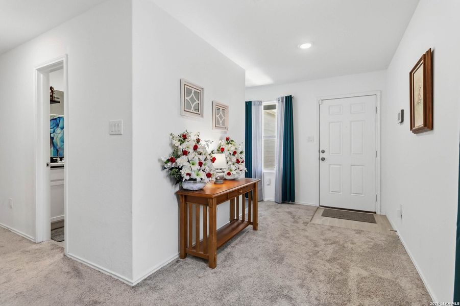 Furnished interior view inside a new home in Knox Ridge, Converse (Image 12).