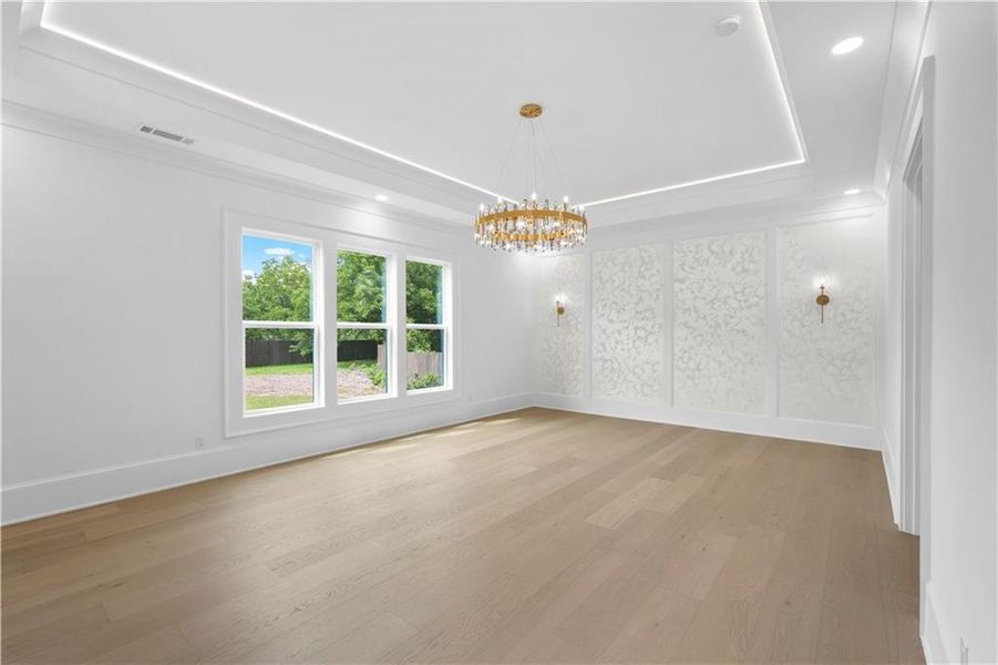 Spacious, unfurnished interior of a new home in , Monroe (Image 56).