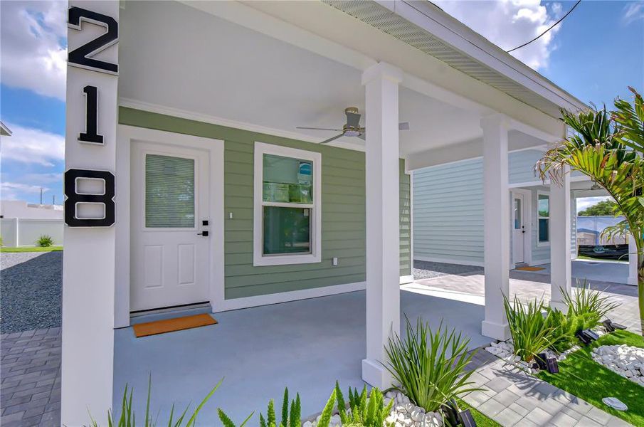 Exterior details and patio area of a home in , Bradenton (Image 15). Exterior details and patio area of a home in , Bradenton (Image 15).