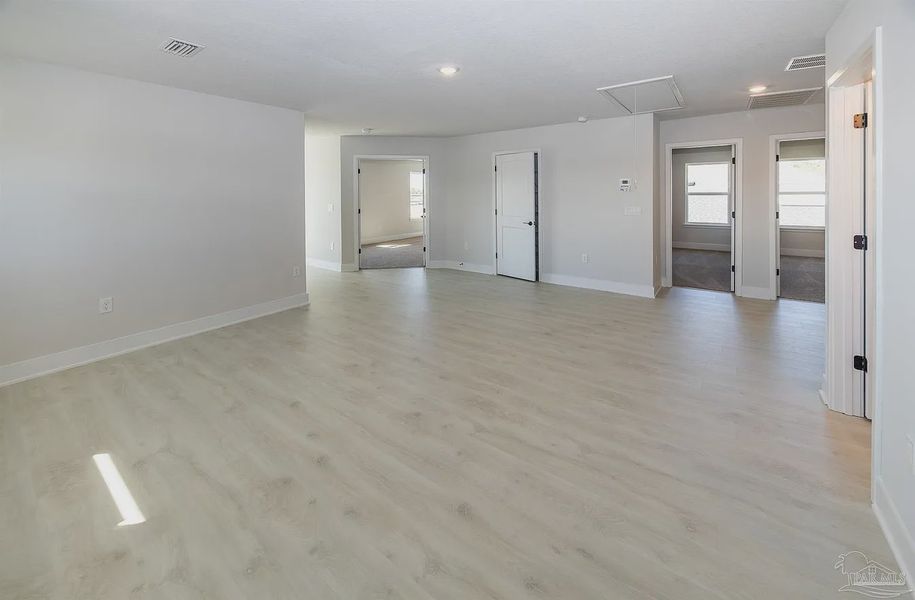 Spacious, unfurnished interior of a new home in Parkland Place, Pace (Image 28). Spacious, unfurnished interior of a new home in Parkland Place, Pace (Image 28).