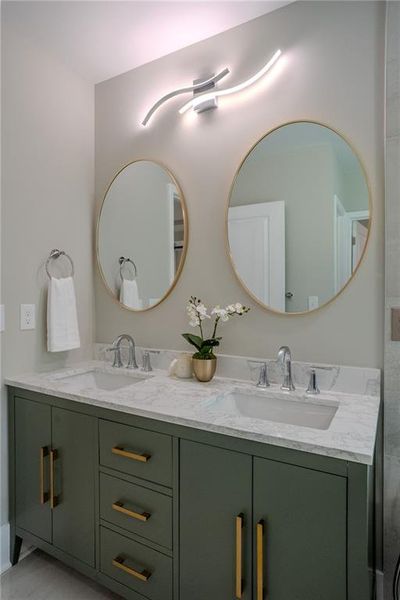 Furnished interior view inside a new home in , Covington (Image 36).