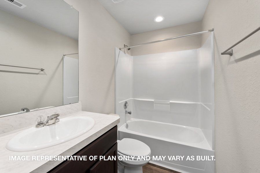 Representative furnished interior of a home built from the Texas Cali by D.R. Horton in Harrington Trails at The Canopies, New Caney (Image 6). Representative furnished interior of a home built from the Texas Cali by D.R. Horton in Harrington Trails at The Canopies, New Caney (Image 6).