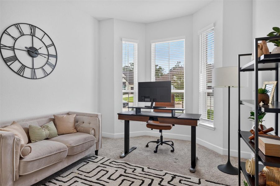 Furnished interior view inside a new home in , Missouri City (Image 20).