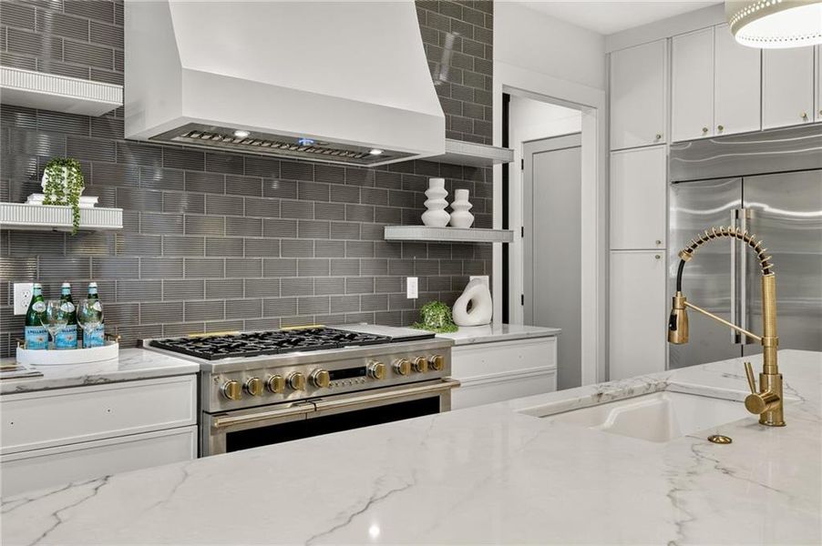 Furnished interior view inside a new home in , Atlanta (Image 7).