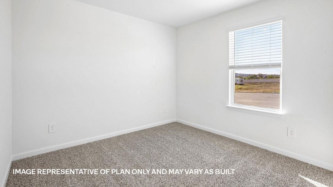 Representative unfurnished interior of a home built from the The Lakeway by D.R. Horton in Revelry, Del Valle (Image 32).
